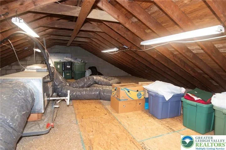 Attic storage.  You enter this space from one of the junior bedrooms.