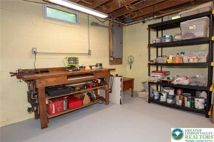 Useful work bench will remain.