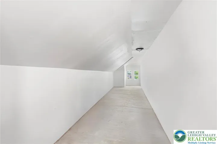 attic- virtually staged