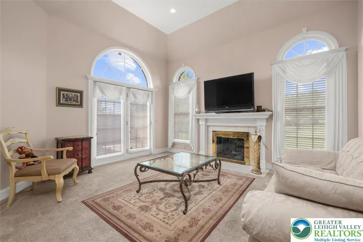 Master bedroom suite