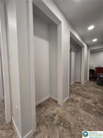 Closet in basement