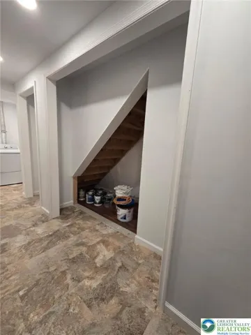 Closet in basement