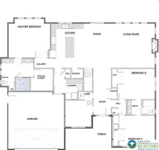 Open flow floor plan - meeting todays on the go lifestyle