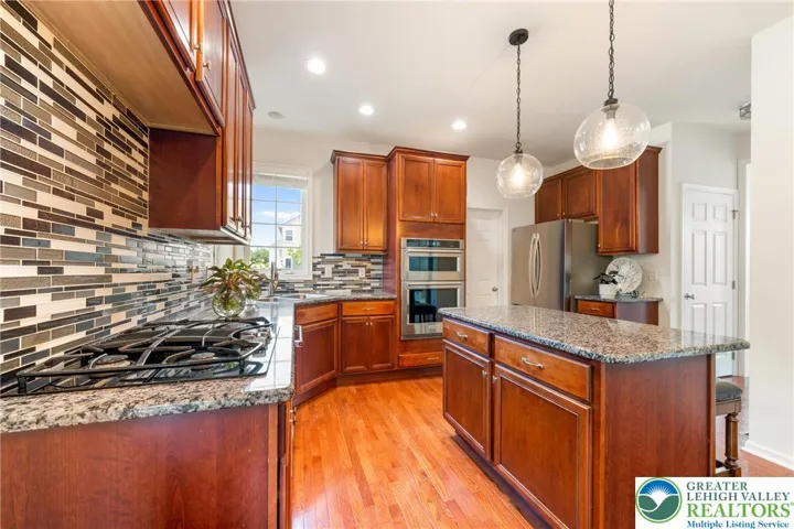 Kitchen with stainless appliances