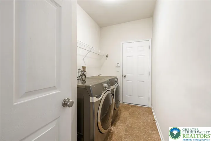Convenient Laundry/Mudroom off of the garage