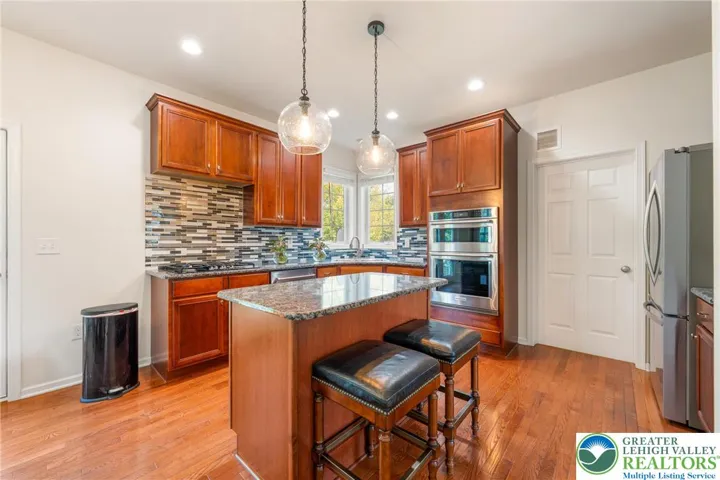 Kitchen with door leading to mudroom