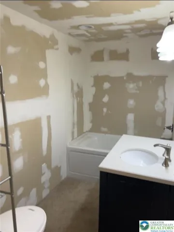 bathroom first floor of home