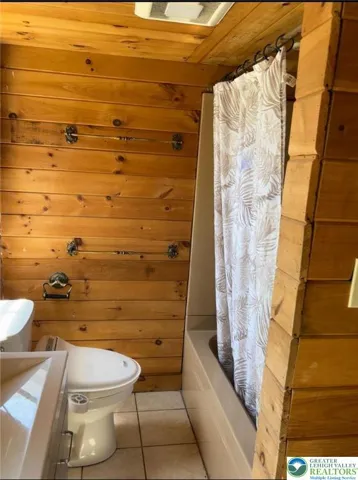 bathroom second floor of home