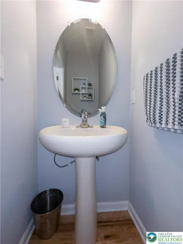 1st floor powder room
