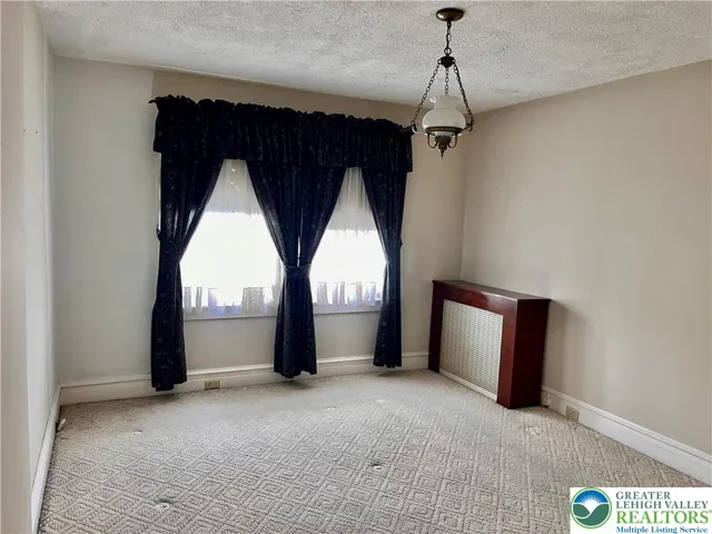 Back bedroom, nice size closet space.