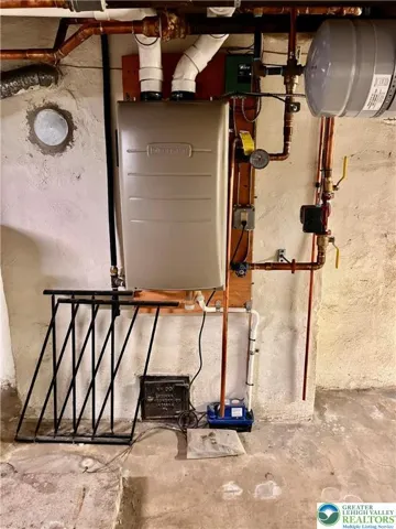 Newer heating system.