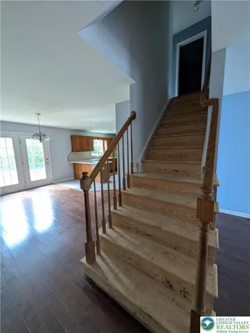 Steps leading upstairs
