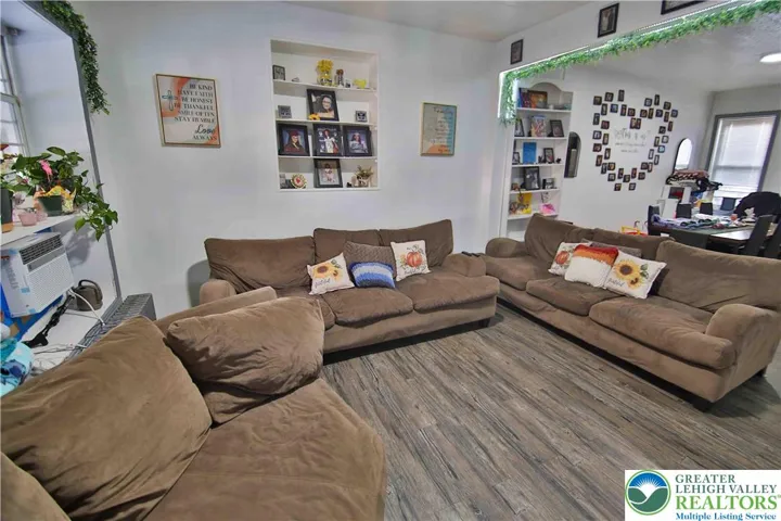 LVP flooring in living room