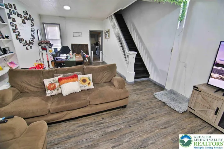 Open concept for a spacious feel