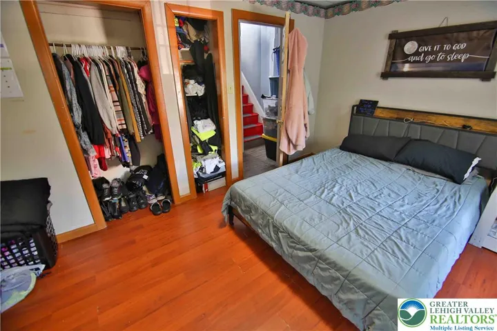 Front currently used as Primary Bedroom