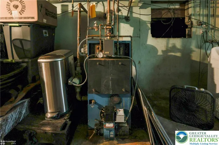 Oil fired furnace