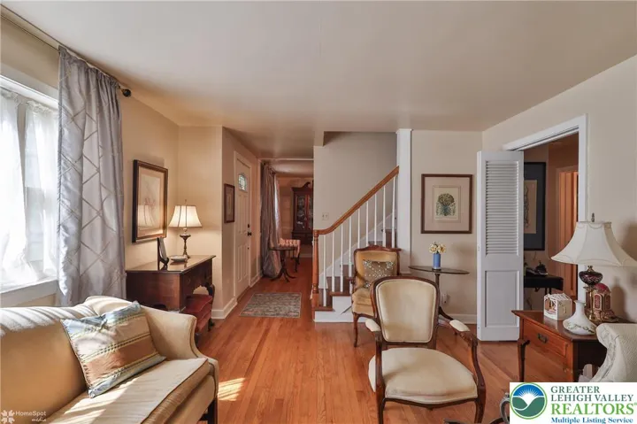Living Room with Hardwood Floors