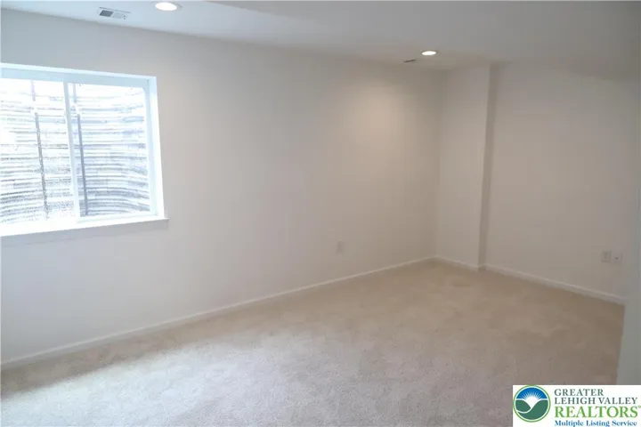 Lower level - family all purpose room, recessed lights