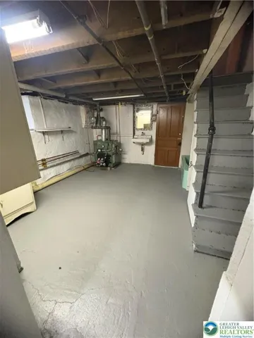 Concrete basement