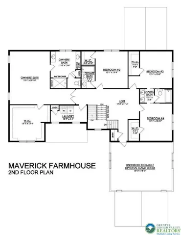 2nd Floor General Layout