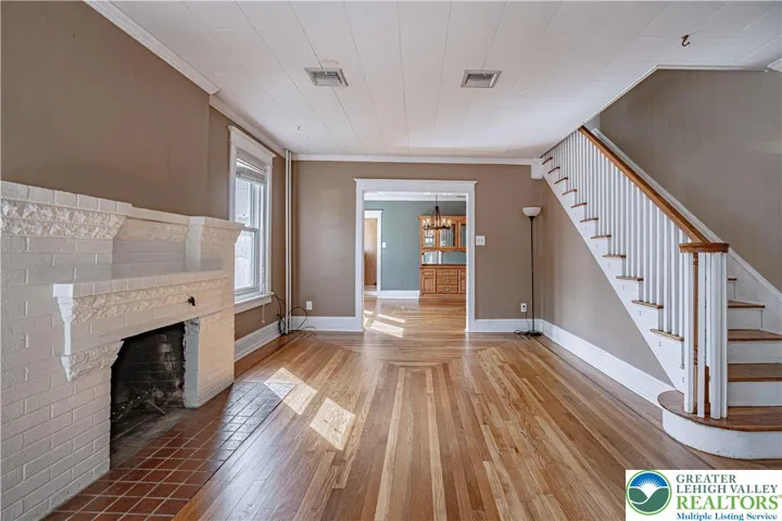 spacious living room