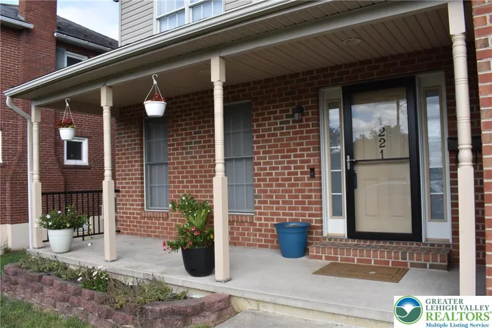 Beautiful covered porch