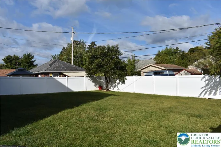 Private Fenced-in Back Yard