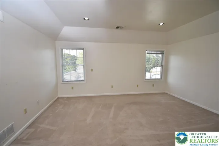 Primary Bedroom with Tray Ceiling