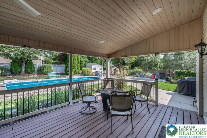 Covered deck