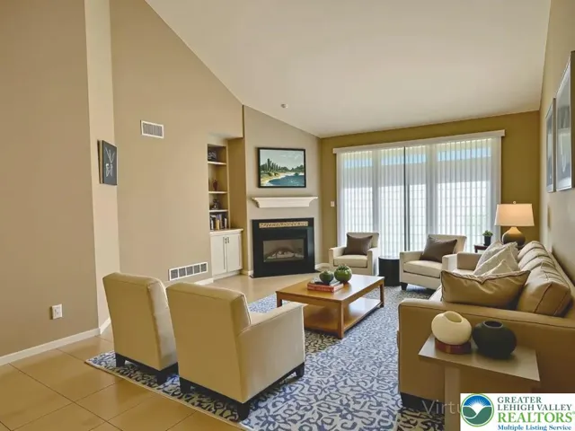 Virtual staging living room