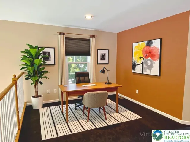 Virtual staging loft area