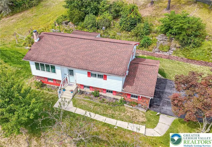 Sitting on over 1 acre of land.