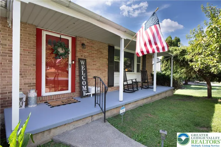 Covered porch