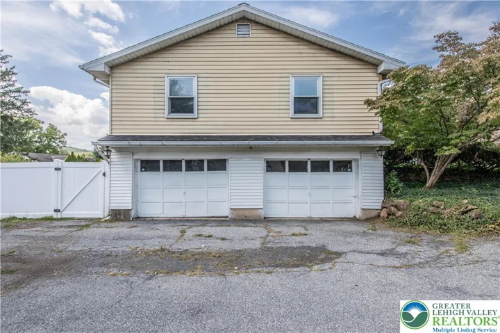 Two car garage