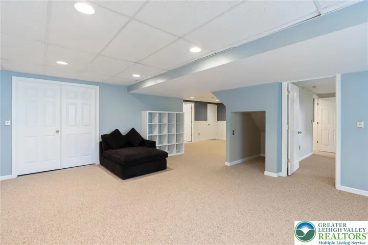 Lower level rec area