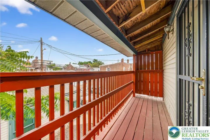 Balcony off 2nd Bedroom