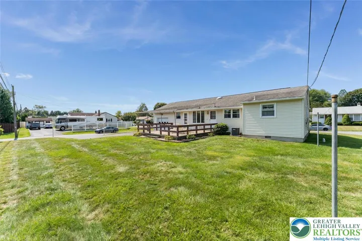 Nice level yard