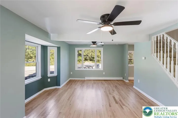 New flooring throughout the home