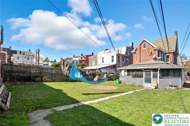 rear yard