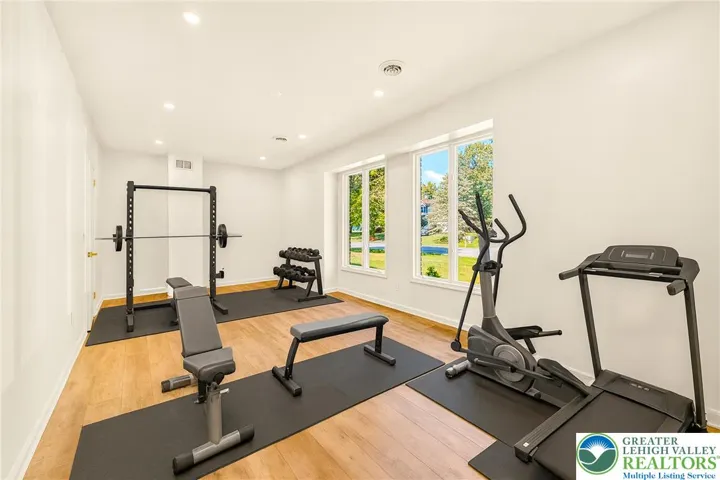 Possible multi use room off garage