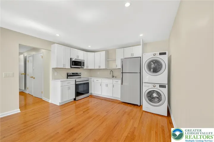 Virtually staged In-law suite