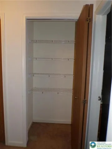 2nd floor hallway closet shelves