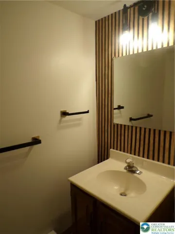 1st floor powder room sink