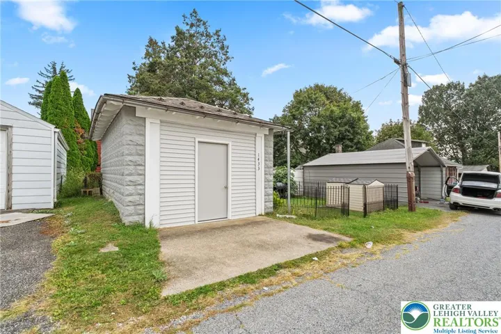 Garage & Shed from Alley