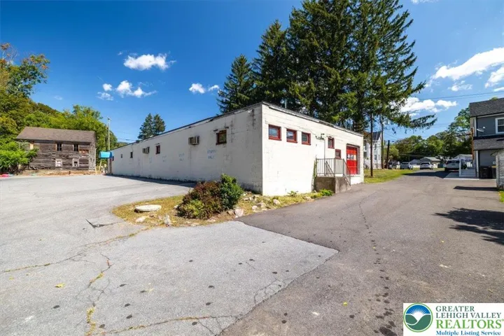 Views of South and West side of building