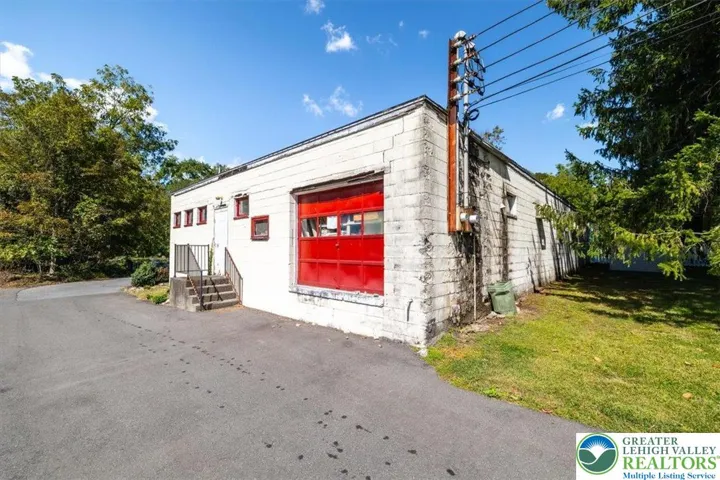 Loading Dock on South side of building