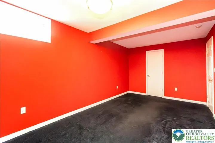 Basement bedroom