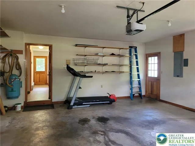 Garage - 2 w/man door to the outside