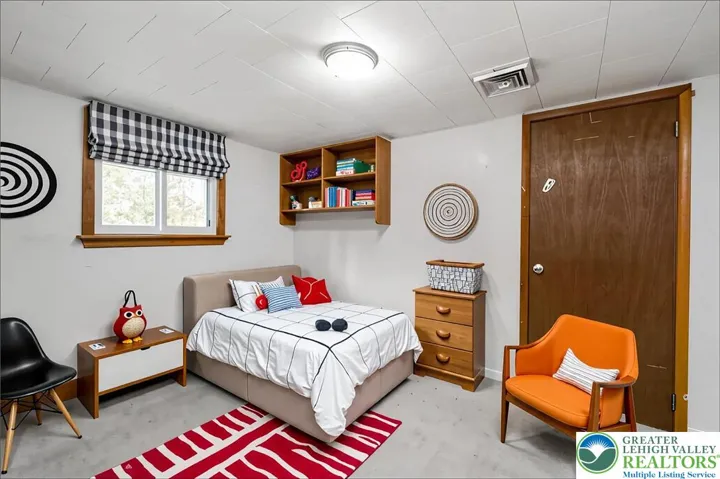 Walk-through bedroom (virtually staged)
