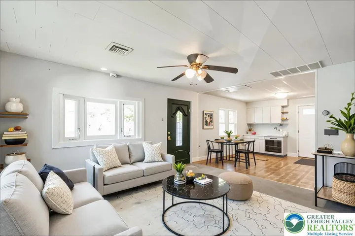 Living room (virtually staged)